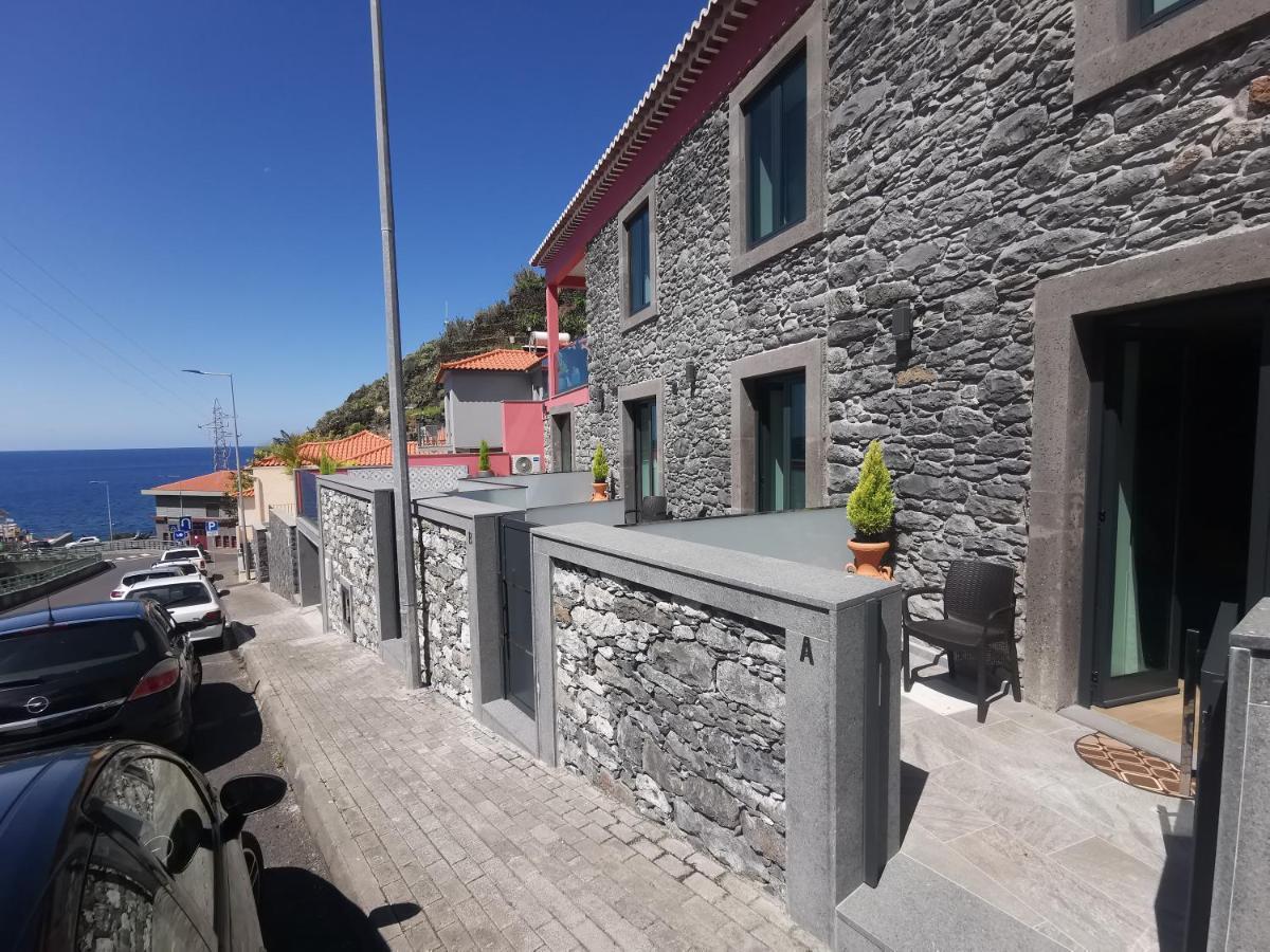 Charming Studios In Calheta Beach - Villa Esmeralda Kültér fotó
