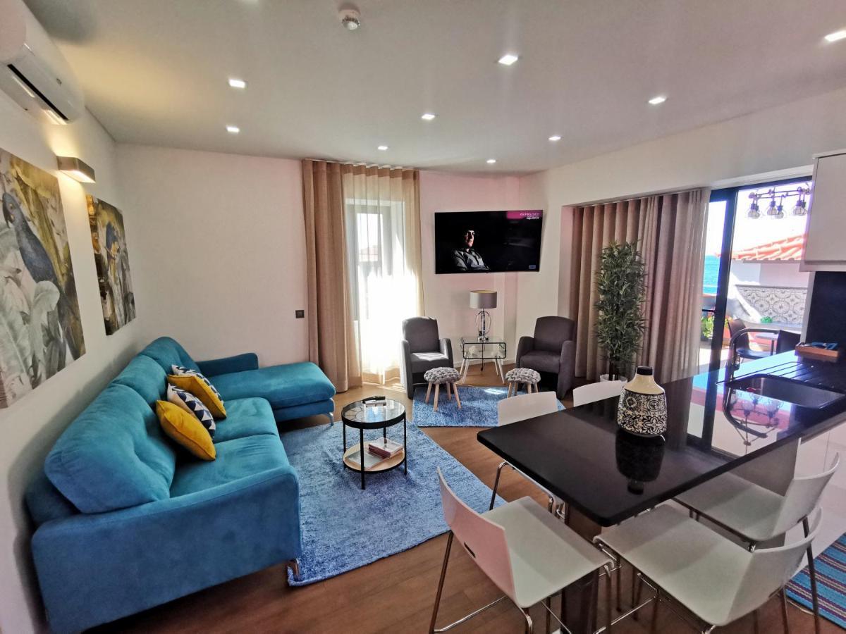 Charming Studios In Calheta Beach - Villa Esmeralda Kültér fotó