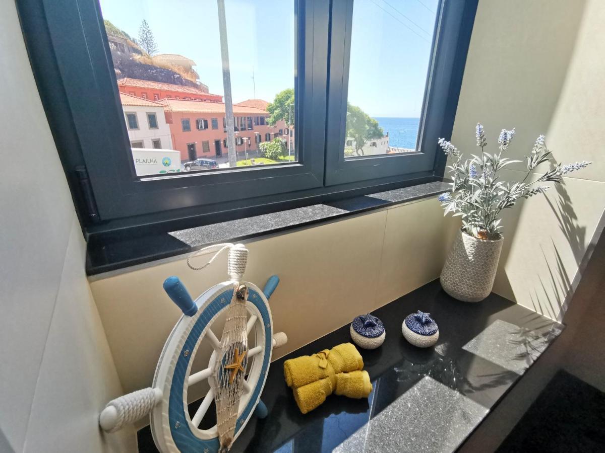 Charming Studios In Calheta Beach - Villa Esmeralda Kültér fotó